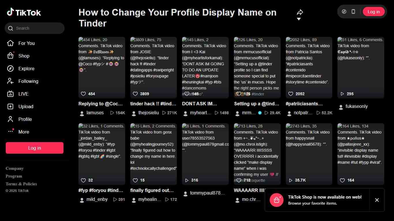 How to Change Your Profile Display Name on Tinder | TikTok